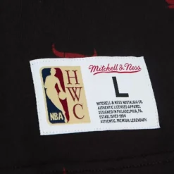 Men Mitchell & Ness T-Shirts & Tops-Aop S/S Top Chicago Bulls