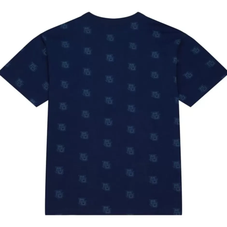 Men Mitchell & Ness T-Shirts & Tops-Aop Ss Top Marquette University