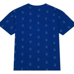 Men Mitchell & Ness T-Shirts & Tops-Aop S/S Top New York Knicks