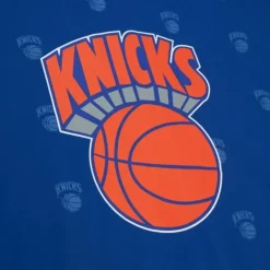 Men Mitchell & Ness T-Shirts & Tops-Aop S/S Top New York Knicks