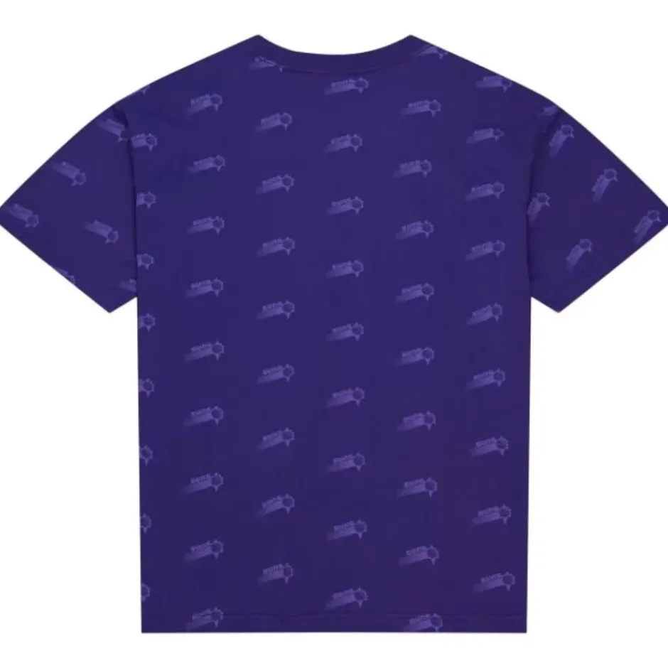 Men Mitchell & Ness T-Shirts & Tops-Aop S/S Top Phoenix Suns