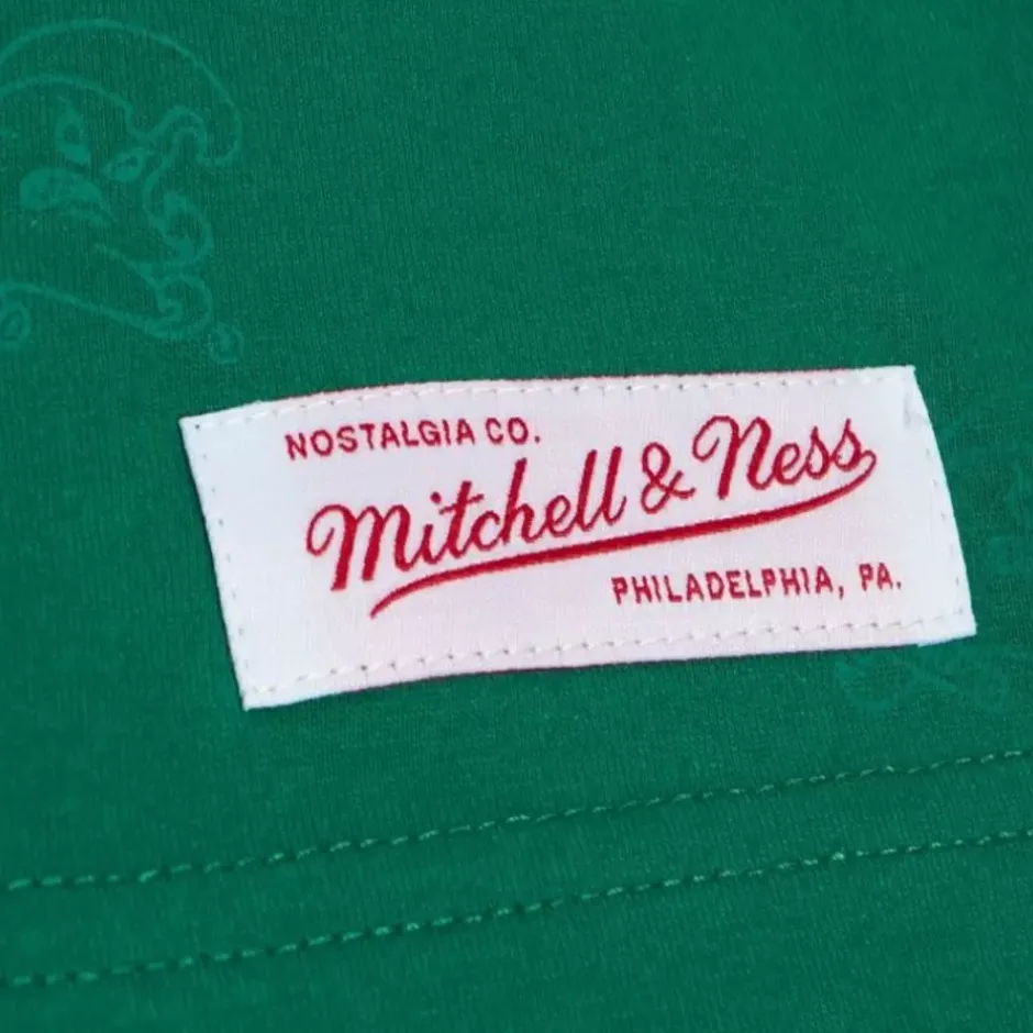 Men Mitchell & Ness T-Shirts & Tops-Aop Ss Top Tulane University