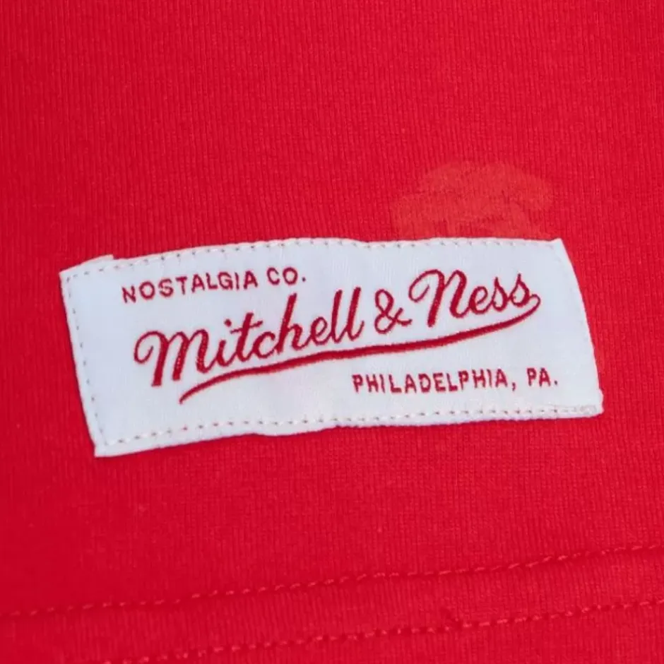 Men Mitchell & Ness T-Shirts & Tops-Aop Ss Top University Of Maryland