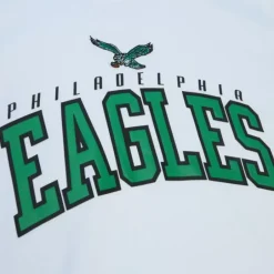 Men Mitchell & Ness T-Shirts & Tops-Arch Tee Philadelphia Eagles