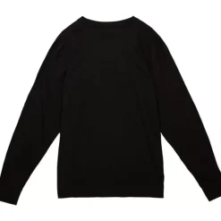 Men Mitchell & Ness T-Shirts & Tops-Arched Logo Slub Ls Tee Tampa Bay Rays