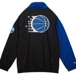 Men Mitchell & Ness Jackets & Outerwear-Arched Retro Lined Windbreaker Orlando Magic