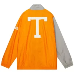 Men Mitchell & Ness Jackets & Outerwear-Arched Retro Lined Windbreaker University Of Tennessee