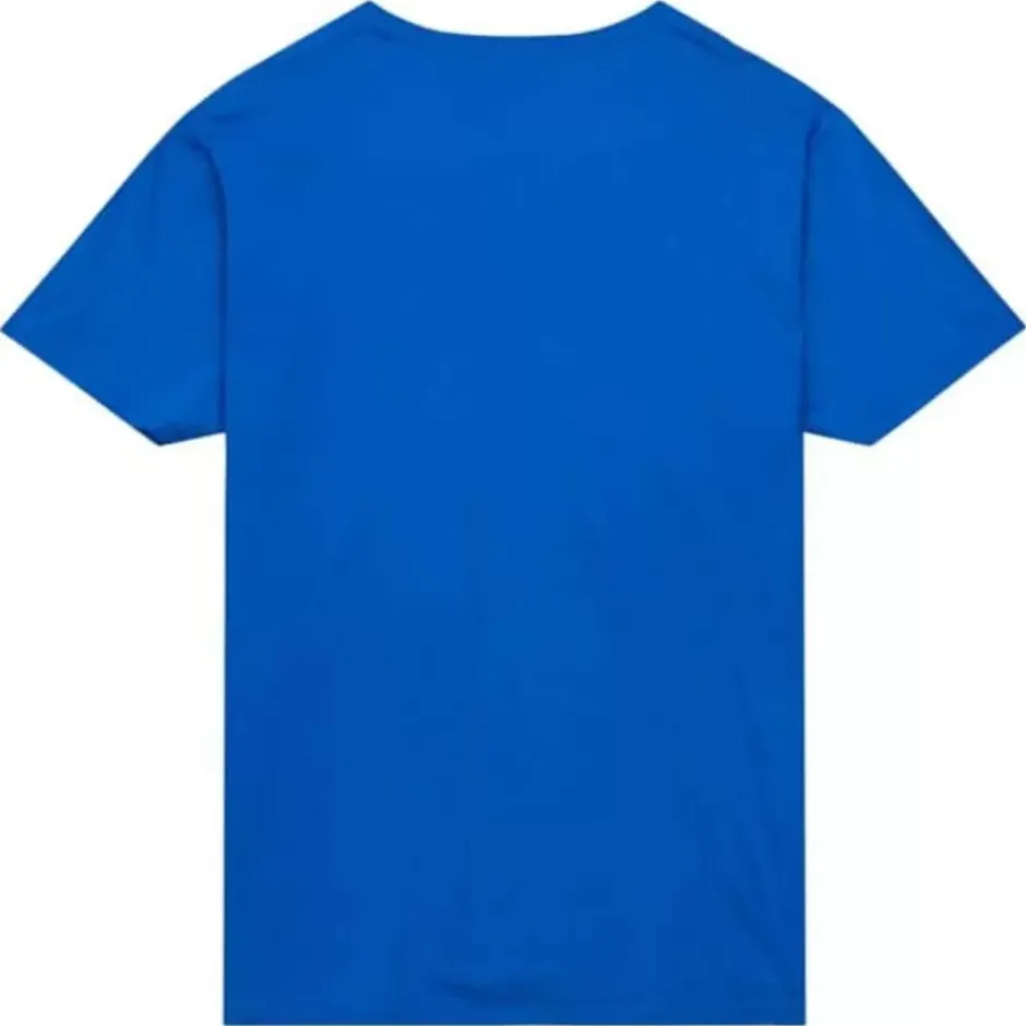 Men Mitchell & Ness T-Shirts & Tops-Arched Vintage Logo Tee Los Angeles Dodgers