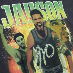 Men Mitchell & Ness T-Shirts & Tops-Asg Concert Tee Players Association Jayson Tatum