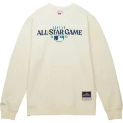 Men Mitchell & Ness Hoodies & Sweatshirts-Asg Crew Mlb All-Star 2023
