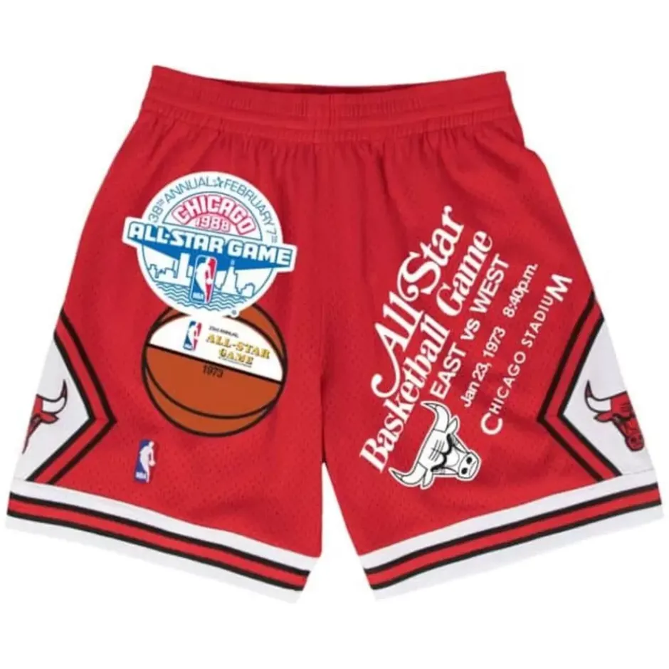 Mitchell & Ness Nba Swingman-Asg Patches Shorts Chicago Bulls