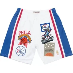 Mitchell & Ness Nba Swingman-Asg Patches Shorts Philadelphia 76Ers