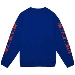 Men Mitchell & Ness Hoodies & Sweatshirts-Asian Heritage Crew 5.0 New York Knicks