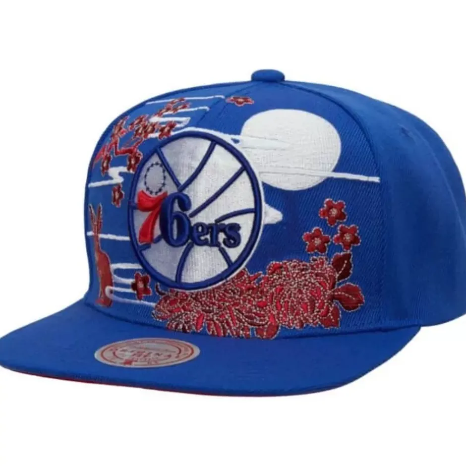 Mitchell & Ness Snapback-Asian Heritage Snapback Hwc Philadelphia 76Ers