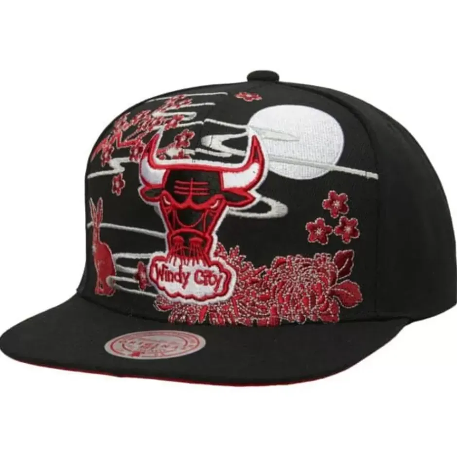 Mitchell & Ness Snapback-Asian Heritage Snapback Hwc Chicago Bulls