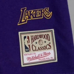 Men Mitchell & Ness T-Shirts & Tops-Asian Heritage Ss Tee 5.0 Los Angeles Lakers