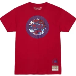 Men Mitchell & Ness T-Shirts & Tops-Asian Heritage Ss Tee 5.0 Philadelphia 76Ers