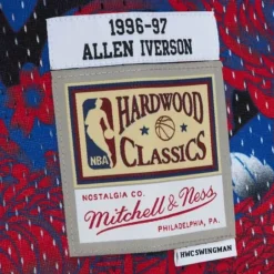 Mitchell & Ness Nba Swingman-Asian Heritage Swingman Allen Iverson Philadelphia 76Ers 1996-97 Jersey 5.0
