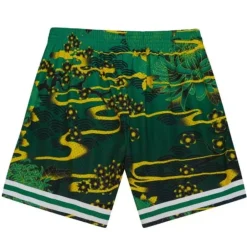 Men Mitchell & Ness Shorts-Asian Heritage Swingman Boston Celtics 1985 Shorts 5.0