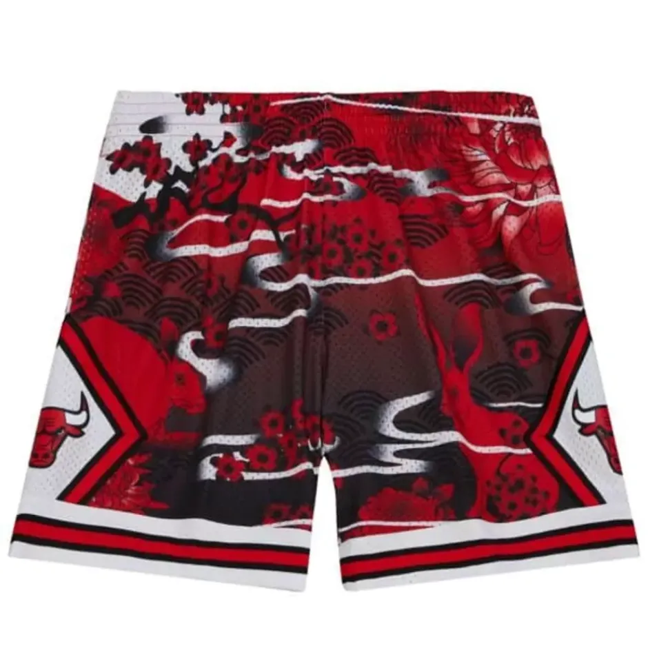 Men Mitchell & Ness Shorts-Asian Heritage Swingman Chicago Bulls 1997 Shorts 5.0