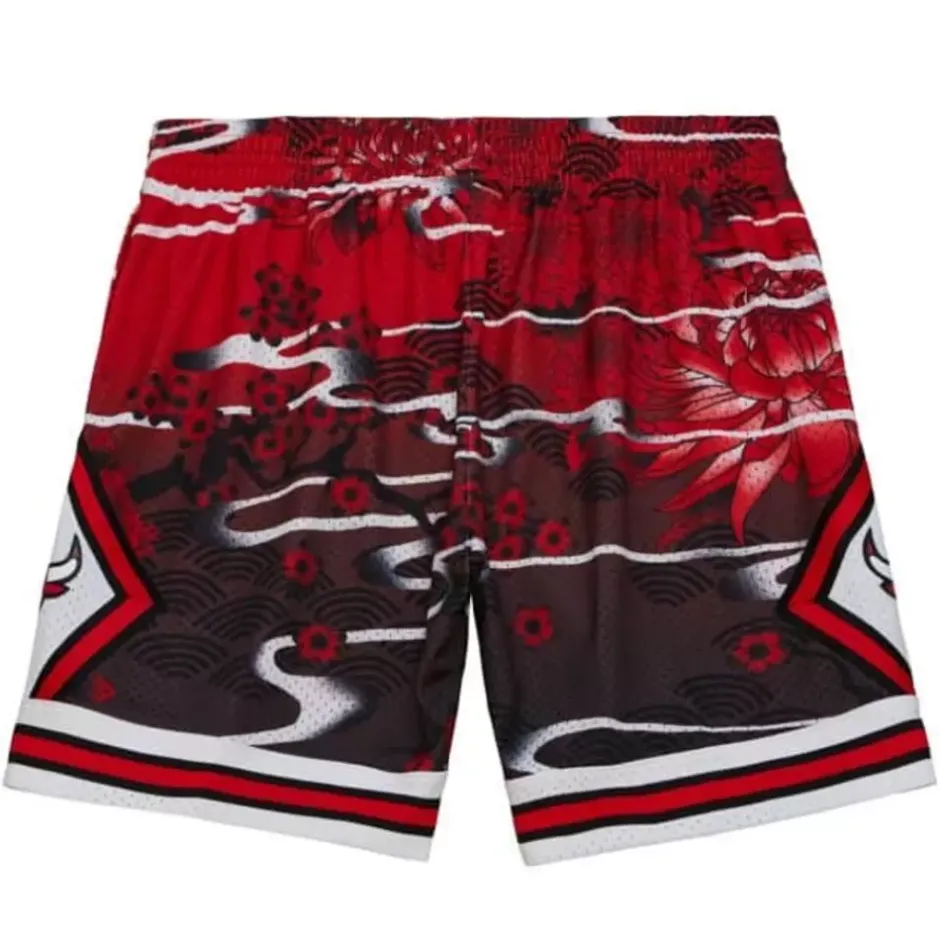 Men Mitchell & Ness Shorts-Asian Heritage Swingman Chicago Bulls 1997 Shorts 5.0