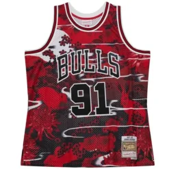 Mitchell & Ness Nba Swingman-Asian Heritage Swingman Dennis Rodman Chicago Bulls 1997-98 Jersey 5.0