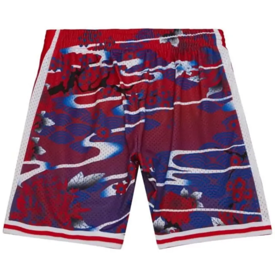 Men Mitchell & Ness Shorts-Asian Heritage Swingman Philadelphia 76Ers 1998 Shorts 5.0