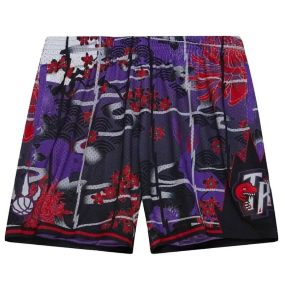 Men Mitchell & Ness Shorts-Asian Heritage Swingman Toronto Raptors 1998 Shorts 5.0