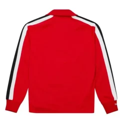 Men Mitchell & Ness Jackets & Outerwear-Authentic Bobby Hull Chicago Blackhawks 1971 Warm Up Jacket