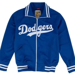 Men Mitchell & Ness Jackets & Outerwear-Authentic Bp Jacket Los Angeles Dodgers 1981