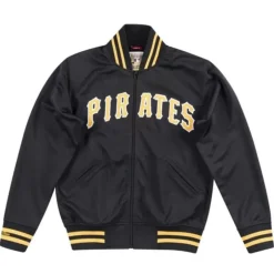 Men Mitchell & Ness Jackets & Outerwear-Authentic Bp Jacket Pittsburgh Pirates 1987