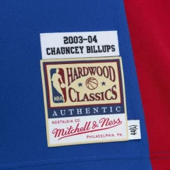 Mitchell & Ness Nba Authentic-Authentic Chauncey Billups Detroit Pistons Dark Finals 2004 Jersey