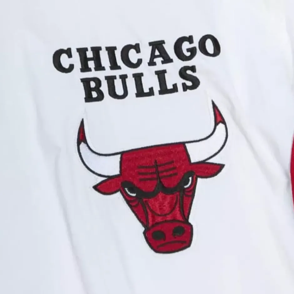 Men Mitchell & Ness Jackets & Outerwear-Authentic Chicago Bulls Finals 1997-98 Warm Up Jacket