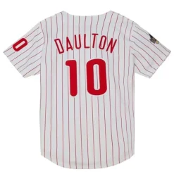 Mitchell & Ness Mlb Authentic-Authentic Darren Daulton Philadelphia Phillies Home World Series 1993 Jersey