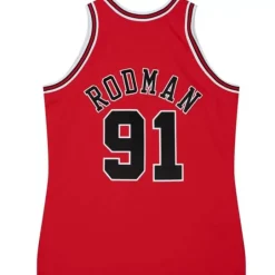 Mitchell & Ness Nba Authentic-Authentic Dennis Rodman Chicago Bulls Road 1997-98 Jersey