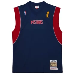 Mitchell & Ness Nba Authentic-Authentic Detroit Pistons Shooting Shirt 2003-04 Shooting Shirt