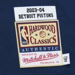 Mitchell & Ness Nba Authentic-Authentic Detroit Pistons Shooting Shirt 2003-04 Shooting Shirt