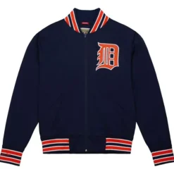 Men Mitchell & Ness Jackets & Outerwear-Authentic Detroit Tigers 1991 Bp Jacket