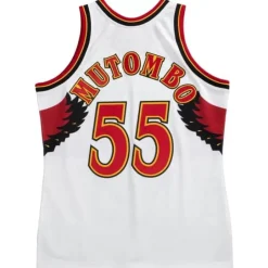 Mitchell & Ness Nba Authentic-Authentic Dikembe Mutombo Atlanta Hawks 1996-97 Jersey