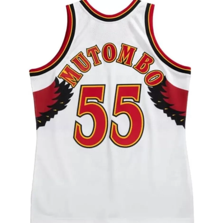 Mitchell & Ness Nba Authentic-Authentic Dikembe Mutombo Atlanta Hawks 1996-97 Jersey