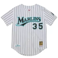 Mitchell & Ness Mlb Authentic-Authentic Dontrelle Willis Florida Marlins Home 2003 Jersey