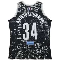 Mitchell & Ness Nba Authentic-Authentic Giannis Antetokounmpo All-Star World Rising Stars 2015 Jersey