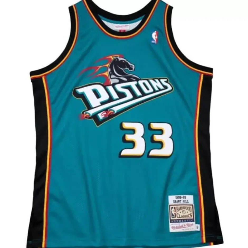 Mitchell & Ness Nba Authentic-Authentic Grant Hill Detroit Pistons 1998-99 Jersey