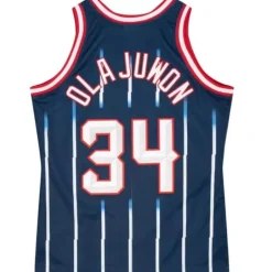 Mitchell & Ness Nba Authentic-Authentic Hakeem Olajuwon Houston Rockets Road 1996-97 Jersey