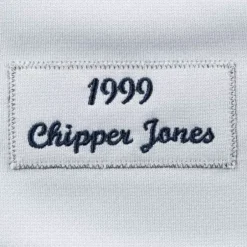 Mitchell & Ness Mlb Authentic-Authentic Jersey Atlanta Braves Road 1999 Chipper Jones