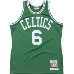Mitchell & Ness Nba Authentic-Authentic Jersey Boston Celtics 1967-68 Bill Russell