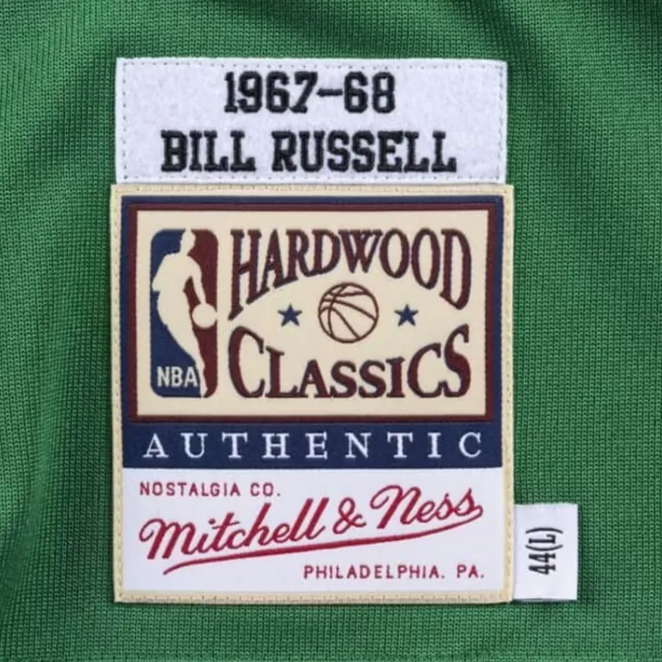 Mitchell & Ness Nba Authentic-Authentic Jersey Boston Celtics 1967-68 Bill Russell
