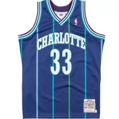 Mitchell & Ness Nba Authentic-Authentic Jersey Charlotte Hornets 1994-95 Alonzo Mourning