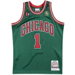 Mitchell & Ness Nba Authentic-Authentic Jersey Chicago Bulls Alternate 2008-09 Derrick Rose