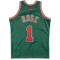 Mitchell & Ness Nba Authentic-Authentic Jersey Chicago Bulls Alternate 2008-09 Derrick Rose